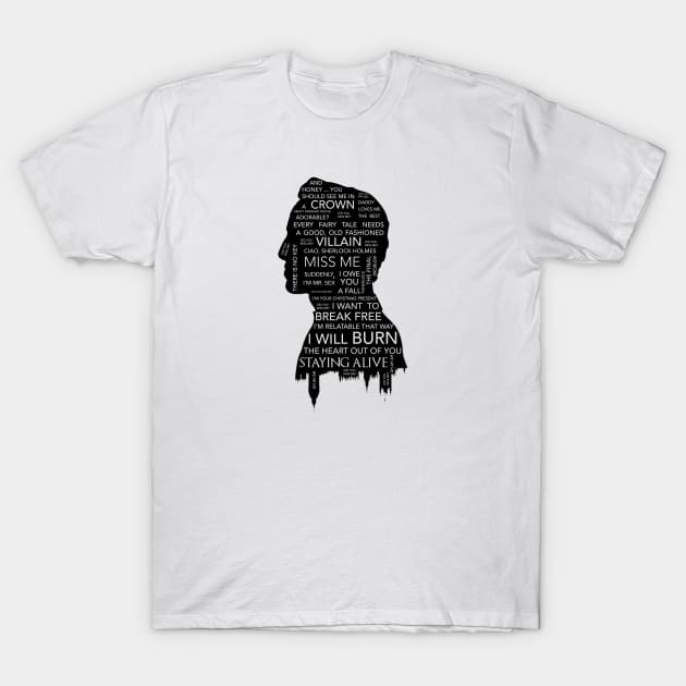 Jim Moriarty • Sherlock BBC T-Shirt by Uwaki